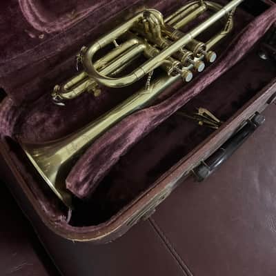 Conn/Pan American 58A Bb Cornet (1951) SN 215217 (100% - new clear lacquer) image 1