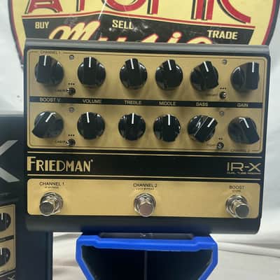 Friedman IR-X Dual Tube Preamp IR Impulse Response DI Pedal with Power Supply + Box image 2