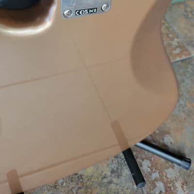 2025 Fender American Professional Classic Jazz Bass in Firemist Gold wDeluxe Bag image 15