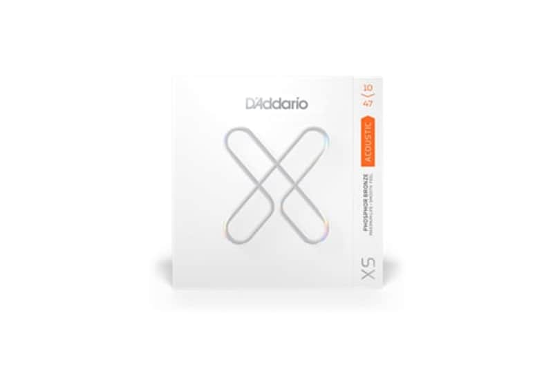 D'Addario XS Phosphor Bronze Extra LIght Acoustic Guitar Strings .010-.047 image 1
