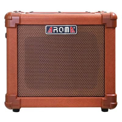 Aroma AG-10A 10W Acoustic Guitar Amplifier – BROWN image 3