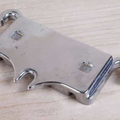 Gibson Thunderbird Bass Bridge with Saddles 1960s Chrome Vintage EB Basses image 4