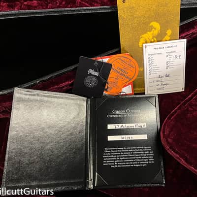 Gibson Custom Shop 1967 Flying V Mahogany Ebony Gloss (197) image 8