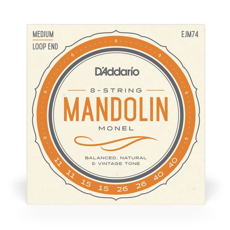D'Addario Monel Nickel  Mandolin Strings 11-40 image 1