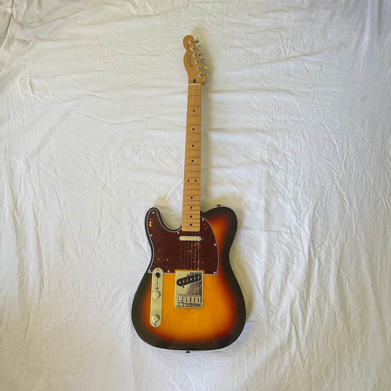 Fender Standard Telecaster - 2002 - Sunburst w/ Tortoise Pickguard (MIM Lefty) image 1