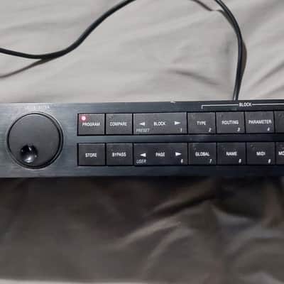 Alesis QuadraVerb 2 Dual Channel Octal Master Effects with Digital I/O 1990s - Black image 3