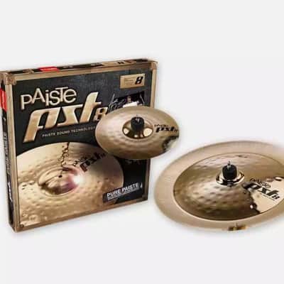 Paiste PST8 Reflector Rock Effects Cymbal Pack 10/18/New-Warranty/# CY000180FXPK image 1