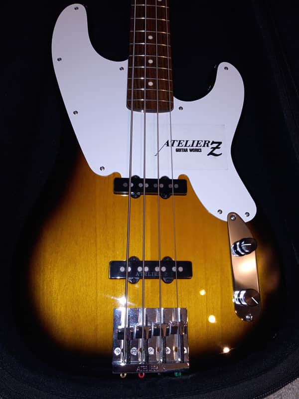 Atelier Z VM4 Tele Precision 70's Jazz Bass Alder Rosewood Passive MIJ 8.6 lbs image 1