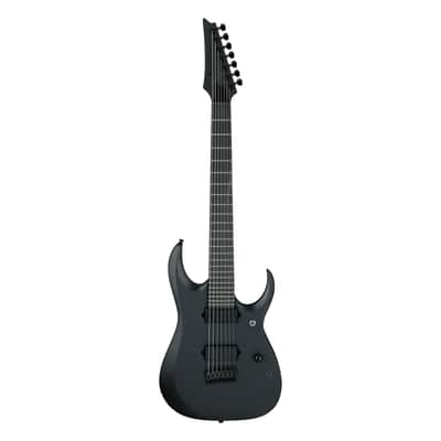 Ibanez Iron Label RGDRB71-BKF Black Flat - Electric Guitar image 1