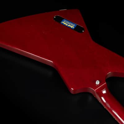 1989 Gibson Explorer with Ebony Fretboard - Wine Red | USA Vintage Post Norlin Era Bill Lawrence “The Original” Humbucker Pickups 3.65kg | OHSC image 15