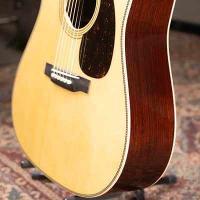 Martin Custom Style 28 D-14F Dreadnought Wild Grain East Indian Rosewood/Adirondack Spruce Acoustic with Hardshell Case - Used image 4