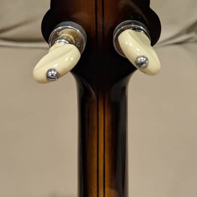 Vega Vox Tenor 4 string Banjo 1930's Gold pearloid image 8