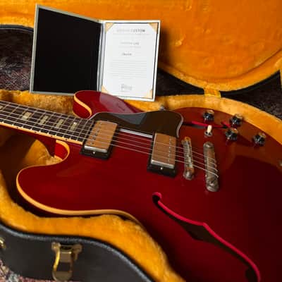 2025 Gibson Custom Shop Murphy Lab '64 ES-335 Reissue Ultra Light Aged image 3