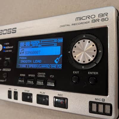 Boss Micro BR-80 Portable Digital Recorder 2010s - Black image 3