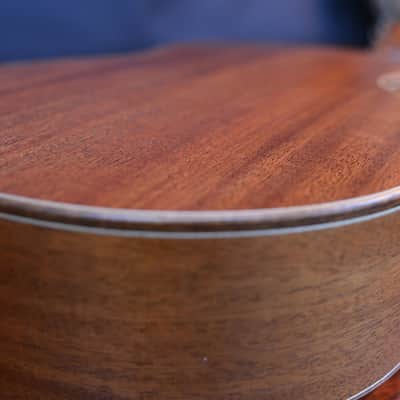 Crafter MINO Mahogany Mini Travel Acoustic Guitar Arm Bevel Slotted Headstock image 6