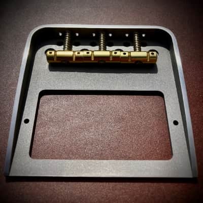 Van Dyke-Harms Telecaster Humbucker-Hybrid Bridge and Compensated Saddle Set 2023 - Stainless Steel image 3