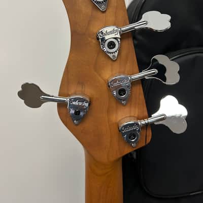 Sadowsky MetroExpress Vintage J/J 5 String Bass w/Maple Fingerboard - Champagne Metallic image 5