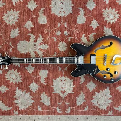 Hagstrom Viking Hollowbody Bass - LEFTY image 3