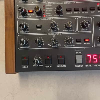 Sequential Prophet-6 Desktop 6-Voice Polyphonic Synthesizer 2018 - 2020 - Black with Wood Sides image 2