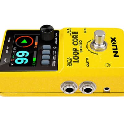 NUX Loop Core Stereo Looper Pedal w/ MIDI and Drum Patterns image 5