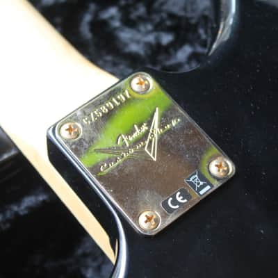 FENDER "Custom Shop 62 Jazzmaster JRN RW Aged Black, Gold Hardware" UNIQUE, 1 of 1 image 5