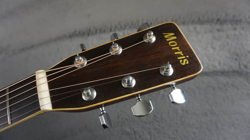 Morris W-25 Japan Acoustic Guitar | Reverb