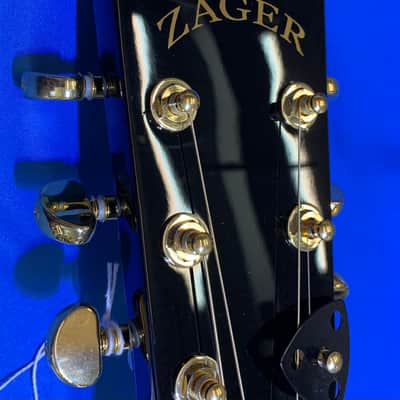 Zager Easy Play ZAD-80CE/AURA Acoustic/Electric Guitar, like new image 7