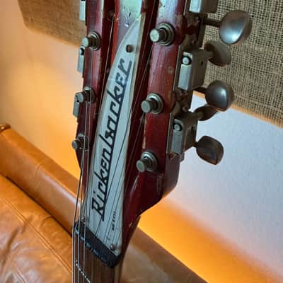 1965 Rickenbacker 360/12 Fireglo, Original Toaster Pickups, OHSC image 14