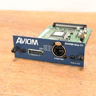 Aviom 16/o-Y1 A-Net Card for Yamaha Digital Products CG01PJN image 1