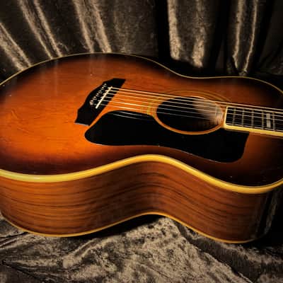 Guild F30 Rosewood Sunburst with F50 appointments Ultra Rare Bear Claw top Vintage Westerly Acoustic image 8