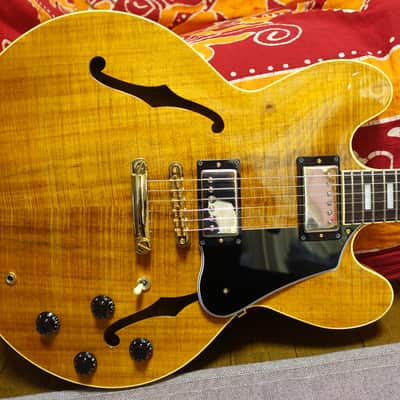 2020 History SA-Plus Koa ES 335 Type Semi-hollow Electric Guitar Made in Japan MIJ Terada image 3