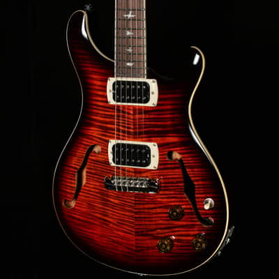 PRS SE Hollowbody I Piezo Orange Tiger Smokeburst (492) image 1