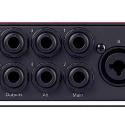 Focusrite SCARLETT 18I20 4G 4th Gen 24-bit 192 kHz Audio Recording Interface image 5