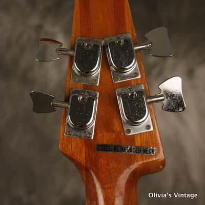 Silvertone/Teisco "Flea" Bass 1960s Sunburst image 13