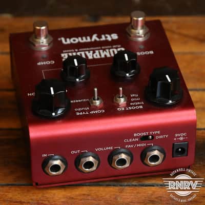 Strymon Compadre Dual Voice Compressor & Boost 2020 - Present - Red image 2