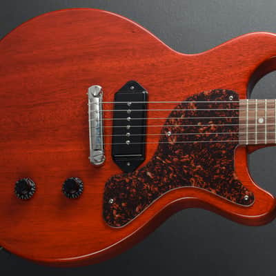 Gibson USA Les Paul Junior Double Cutaway - Vintage Cherry w/Tortoise Pickguard image 1