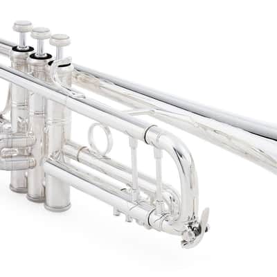 Bach Stradivarius 180S37 Professional Bb Trumpet - Silver-Plated, #37 Bell image 2