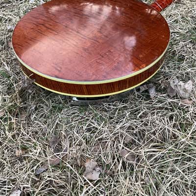 OM Professional Banjo with case and Bill Keith tuners image 14