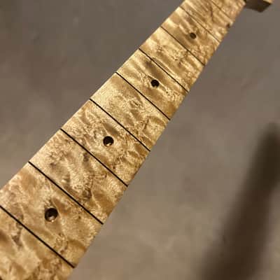 Mind Blowing Birdseye Maple Strat Guitar Replacement Neck image 3