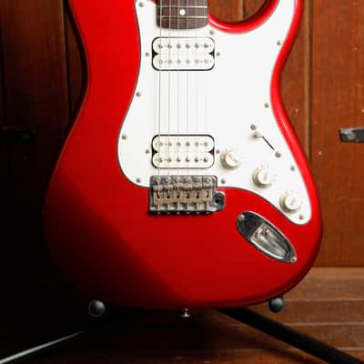 Fender Japan ST-43HM Stratocaster Candy Apple Red Electric Guitar 2004 Pre-Owned