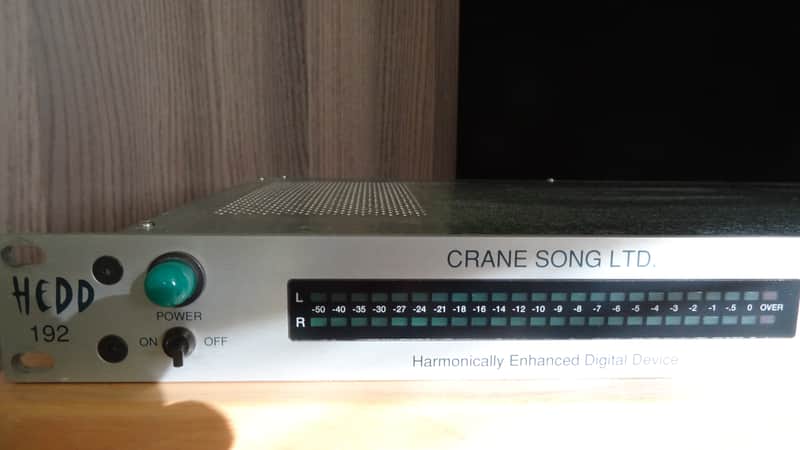 Crane Song HEDD 192 2-Channel AD/DA Converter with Digital Processing 2010s - Silver image 1