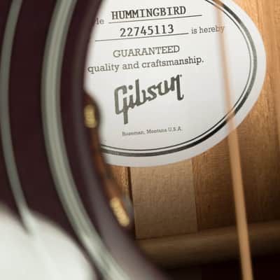 Gibson Hummingbird Standard | Purple Burst image 8
