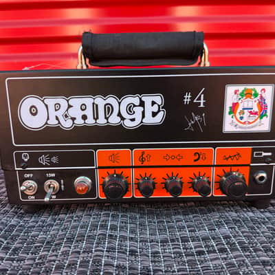 Orange TT15JR Jim Root Terror 15W Tube Guitar Amp Head w/ 2 New Preamp Tubes image 3