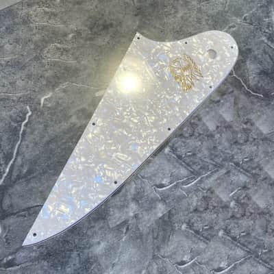 White Pearl 4 Ply Pickguard for Epiphone Firebird w/ Decal Made In USA by WD image 9