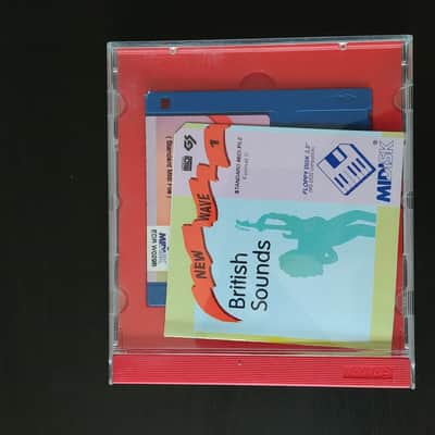 Edirol Edirol Roland New Wave British Sounds MiDi Disk image 1