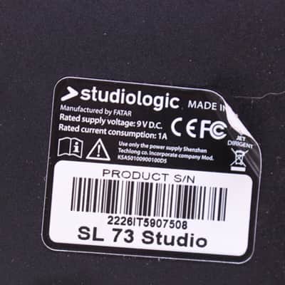 Studiologic SL73 Studio 73-Key Controller 2018 - Black image 7