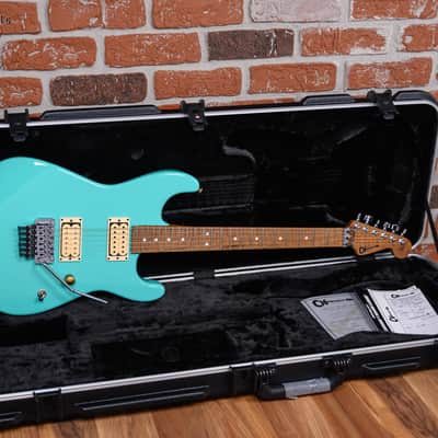 Charvel USA Custom Shop San Dimas 2H Seafoam Green 2024 W/OHSC (B-Stock) image 2