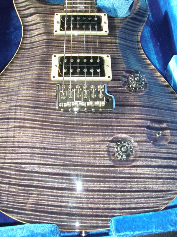 Paul Reed Smith LTD ED Throwback Cst 1 piece WOOD LIBRARY 2011 faded indigo/purple image 1