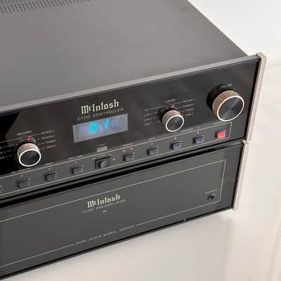 McIntosh C100 Preamplifier & C100 Controller Dual Chassis image 9
