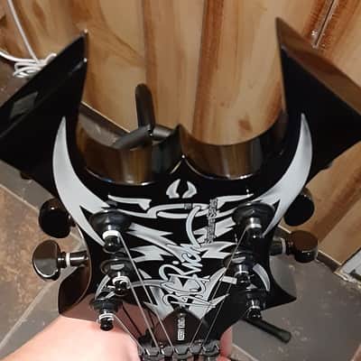 B.C. Rich Kerry King Tribal V Floyd Rose EMGs Made in Korea Electric Guitar w/Hardshell Case! image 9